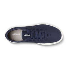 Men's Canvas Piper - Deep Navy (Natural White Sole)