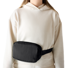 Recycled Belt Bag - True Black