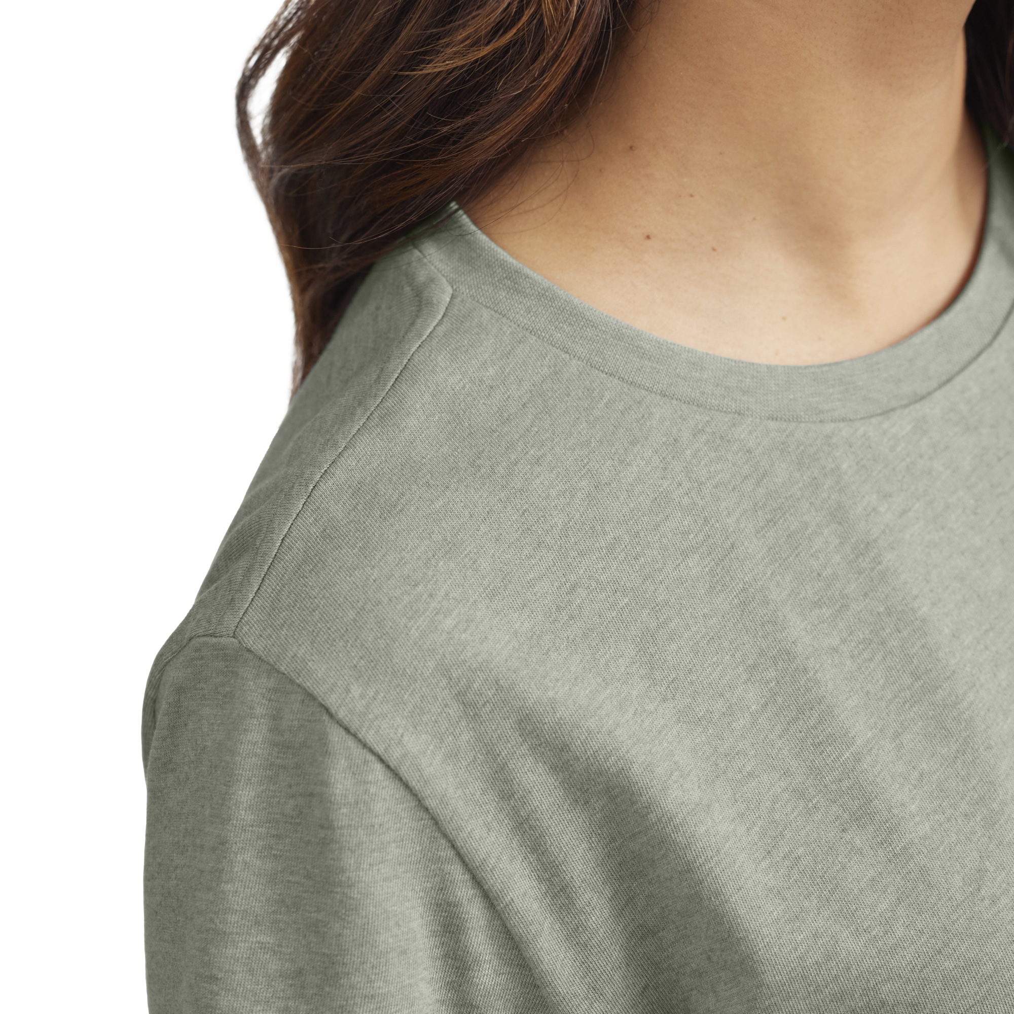 Women's Soft Merino Tee - Hazy Pine