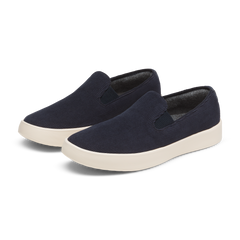 Men's Cruiser Slip On Corduroy - Dark Navy (Stony Cream Sole)