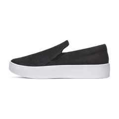 Women's Lounger Lift Velvet - Dark Grey (Blizzard Sole)