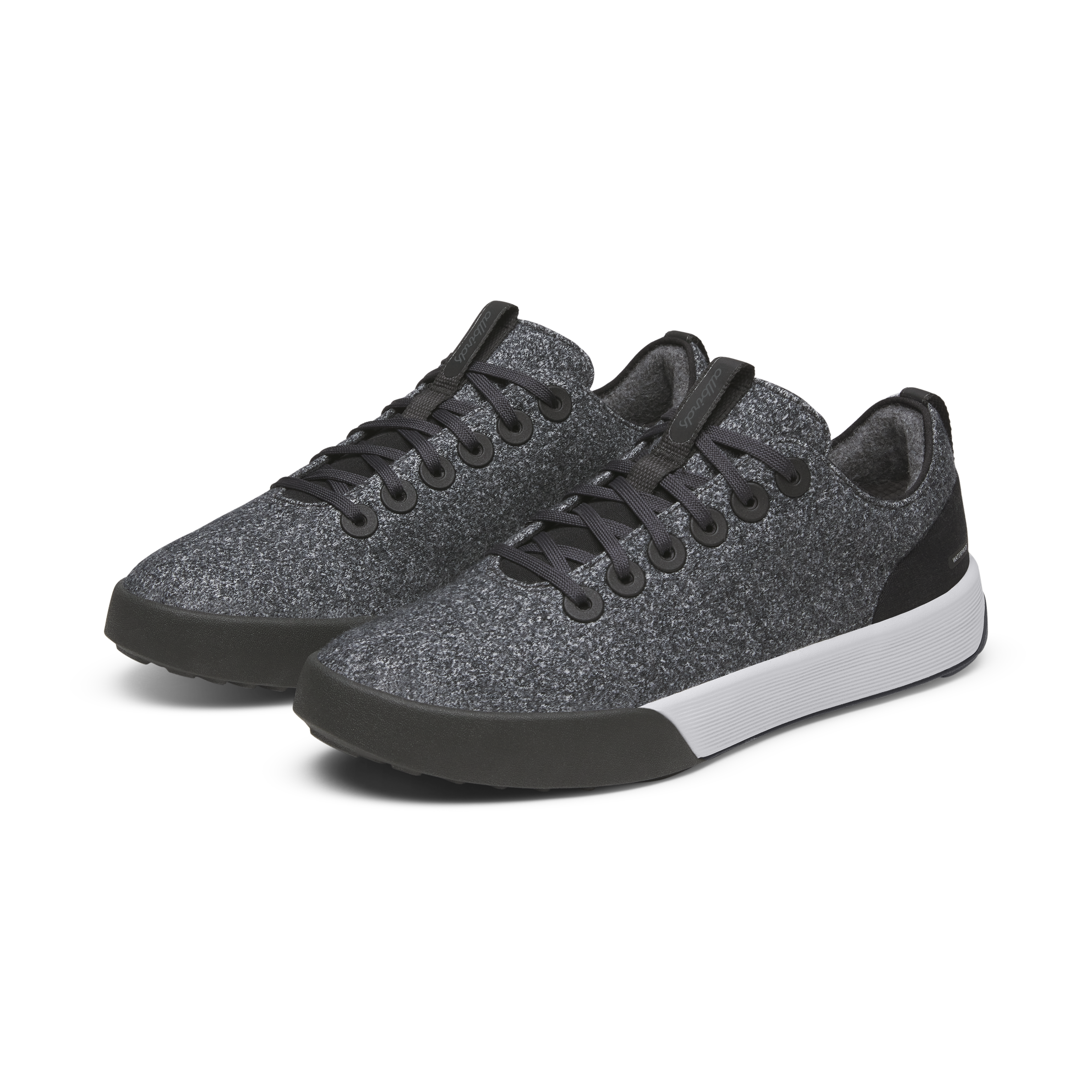 Men's Wool Cruiser Waterproof - Dark Grey (Light Grey Sole)