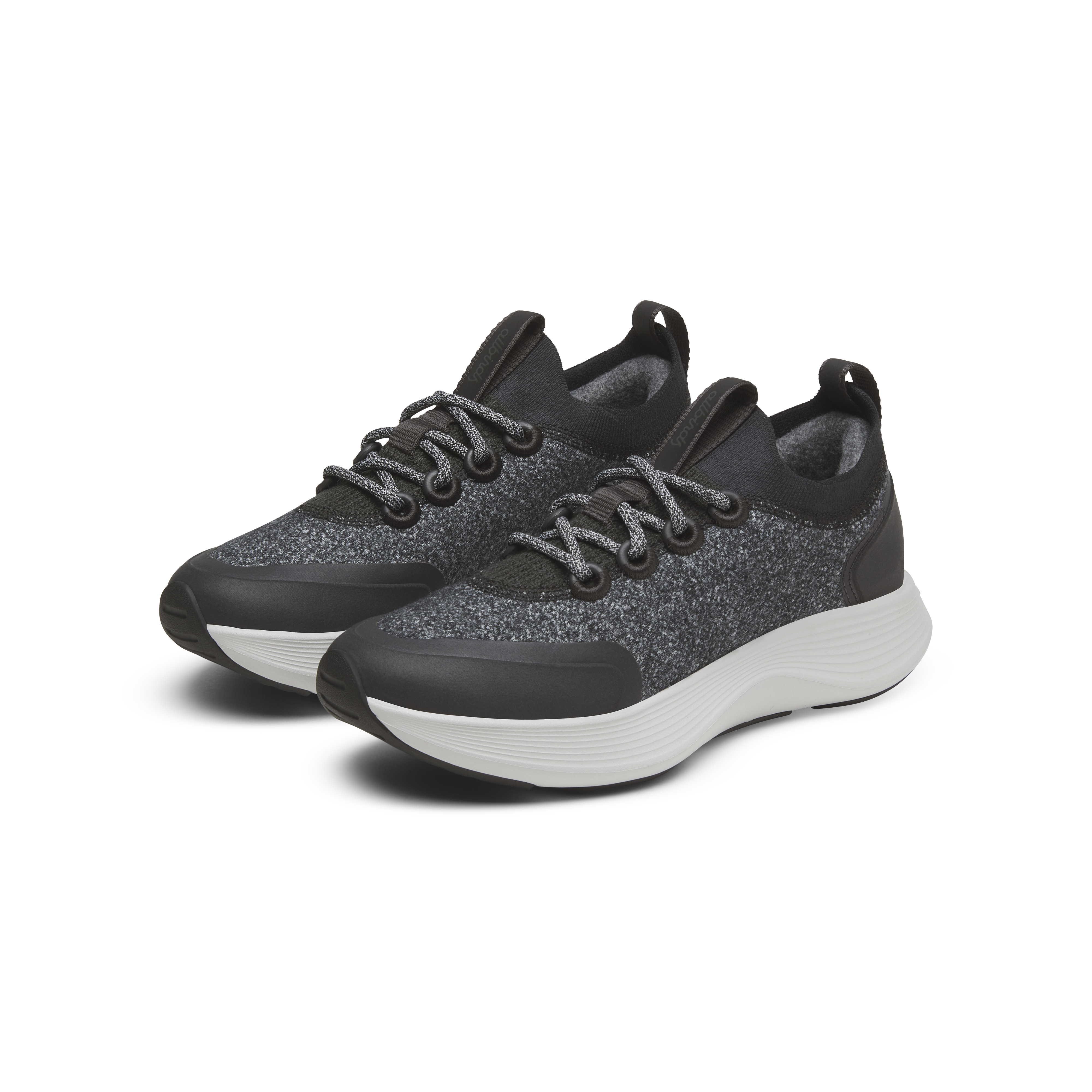 Women's Wool Strider - Dark Grey (Light Grey Sole)