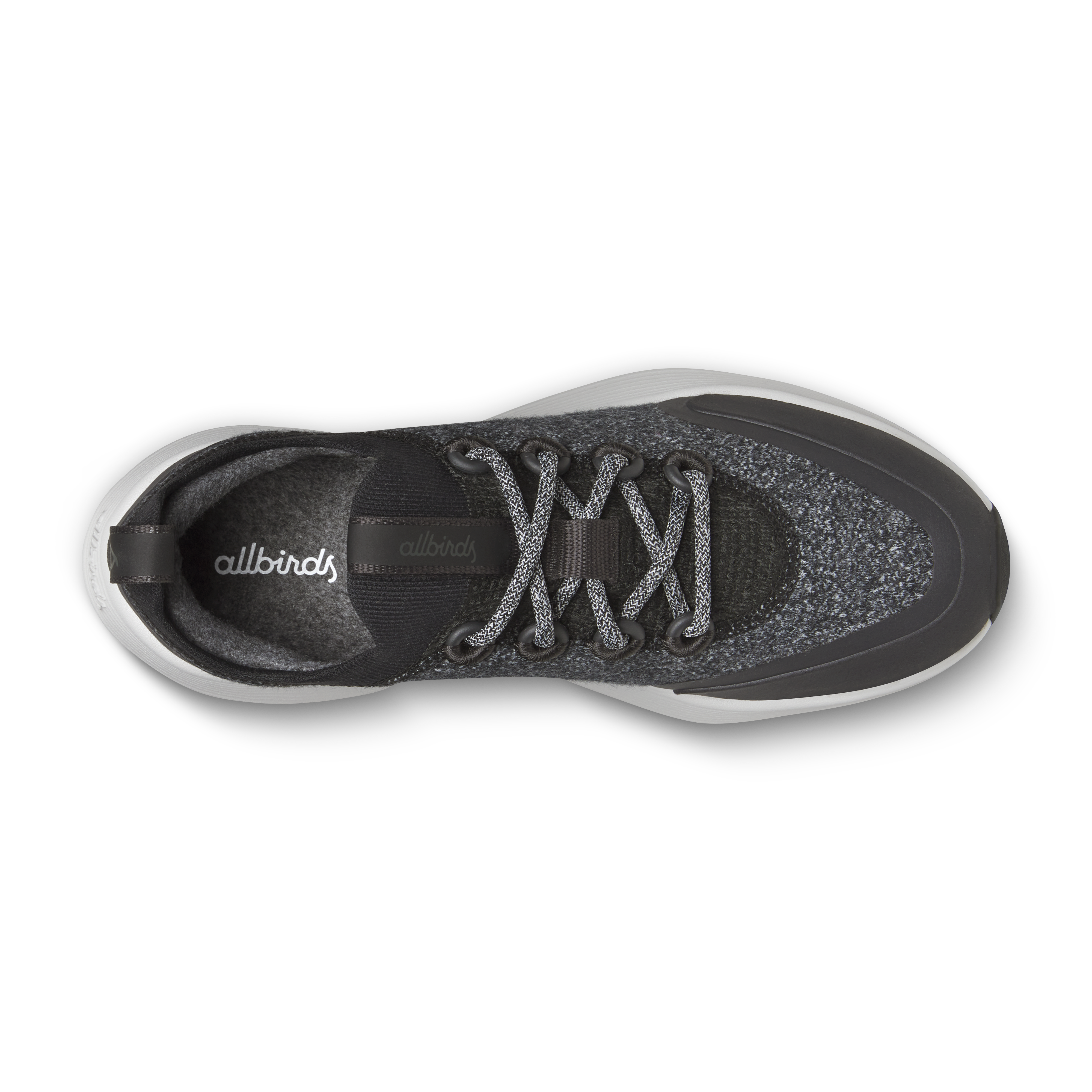 Women's Wool Strider - Dark Grey (Light Grey Sole)