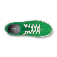 Women's Wool Cruiser - Kelly Green (Natural White Sole)