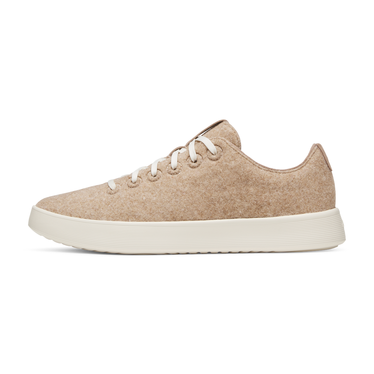 Women's Wool Cruiser - Light Tan (Natural White Sole)
