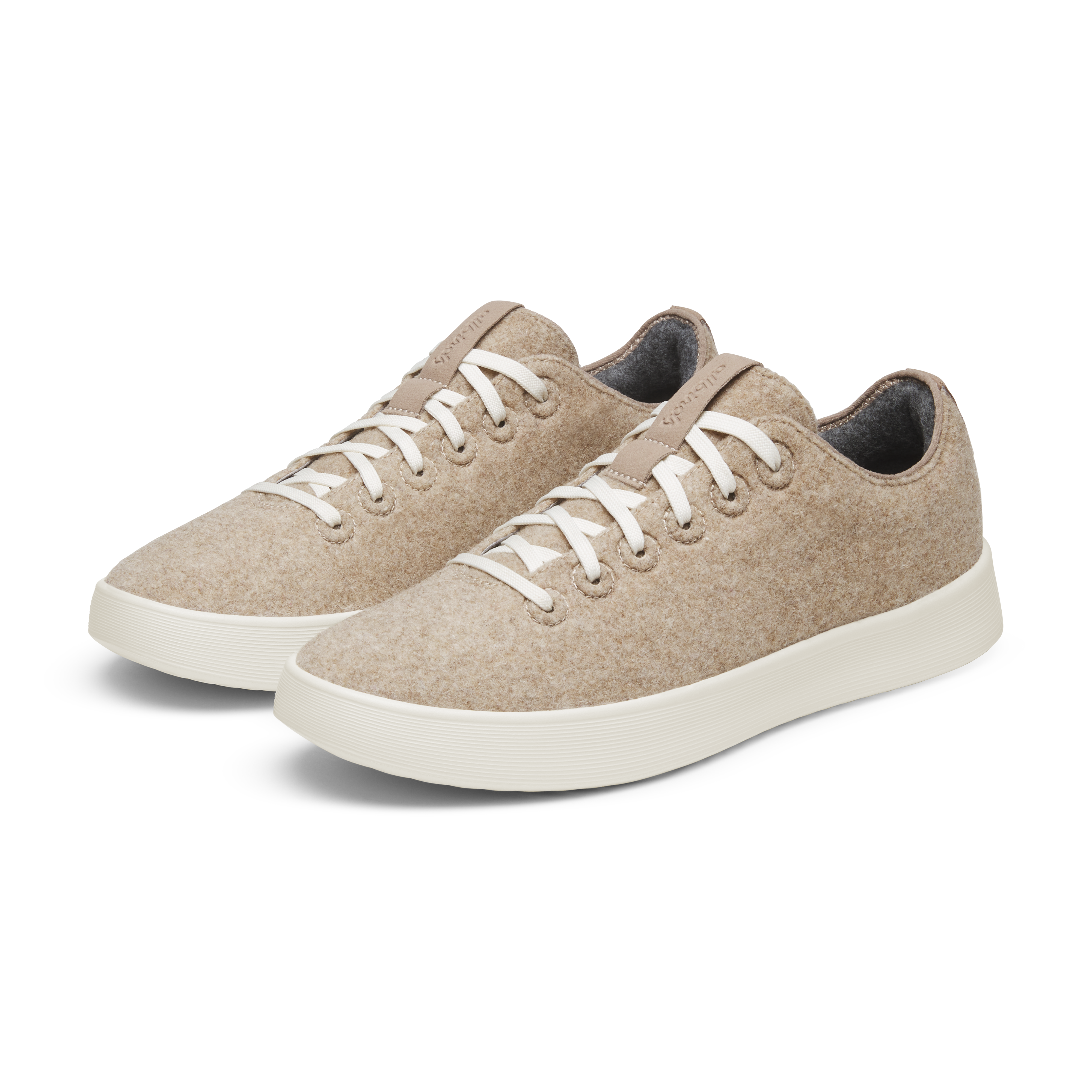 Men's Wool Cruiser - Light Tan (Natural White Sole)