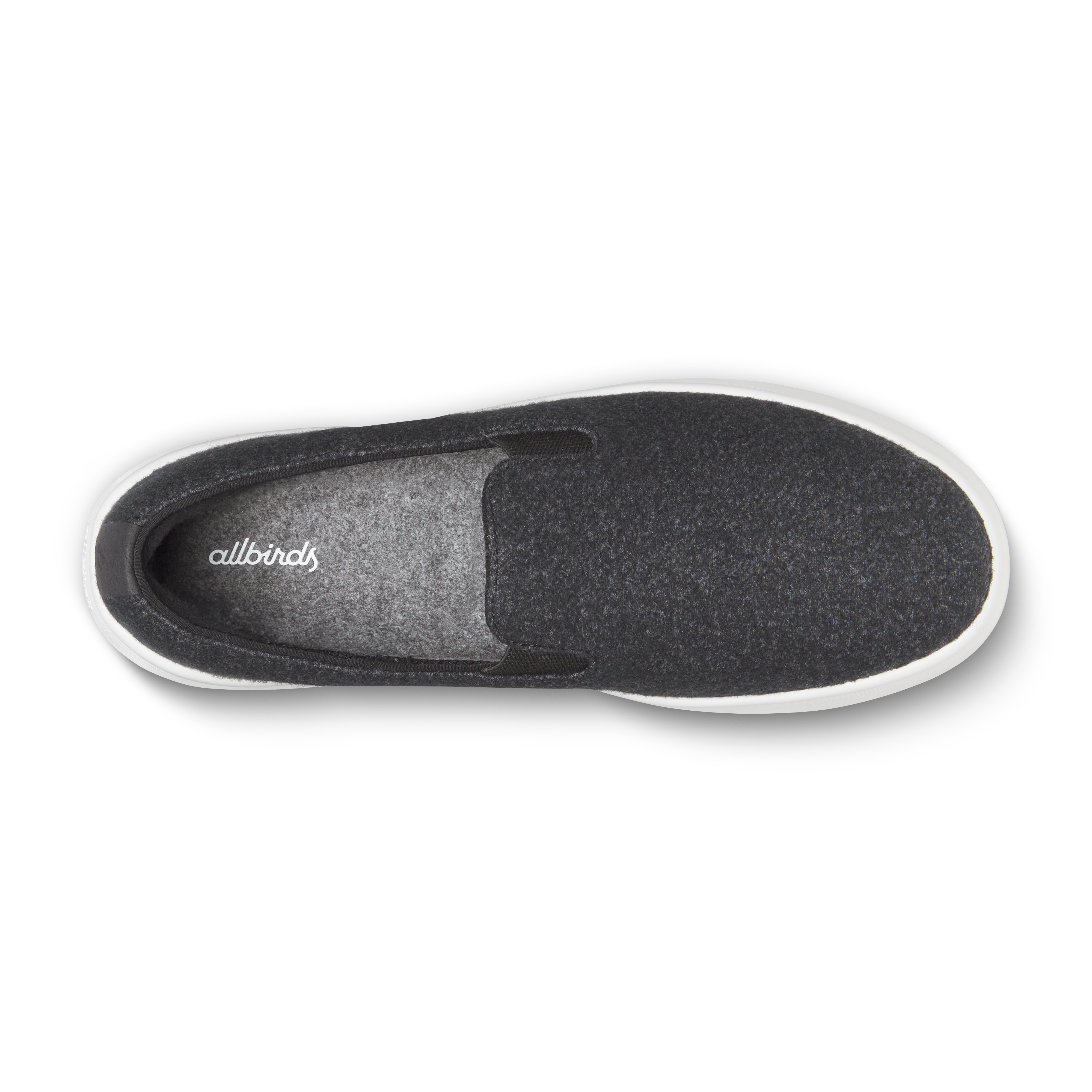 Women's Wool Cruiser Slip On - Natural Black (Blizzard Sole)