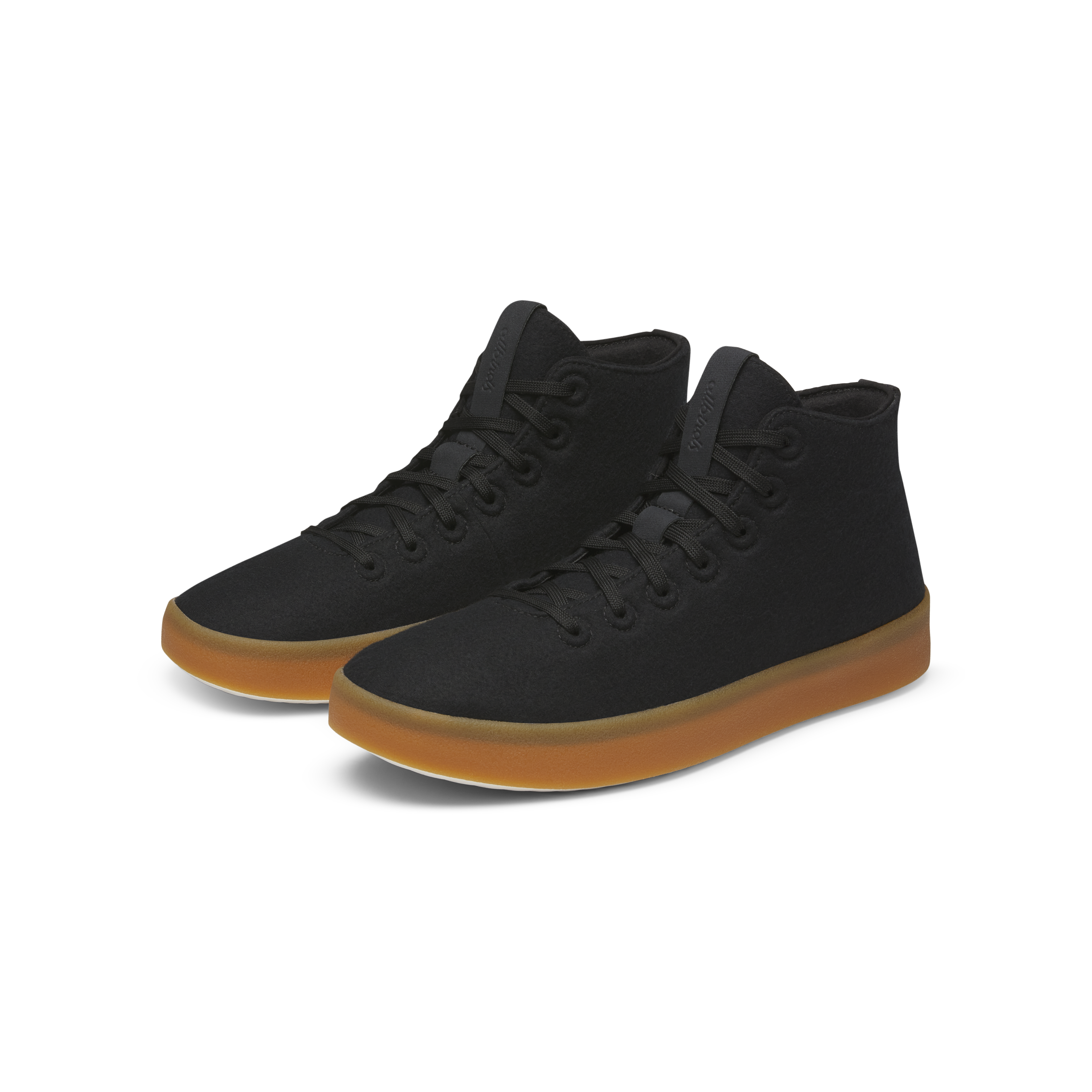 Men's Wool Cruiser Mid Select - Natural Black (Gum Sole)