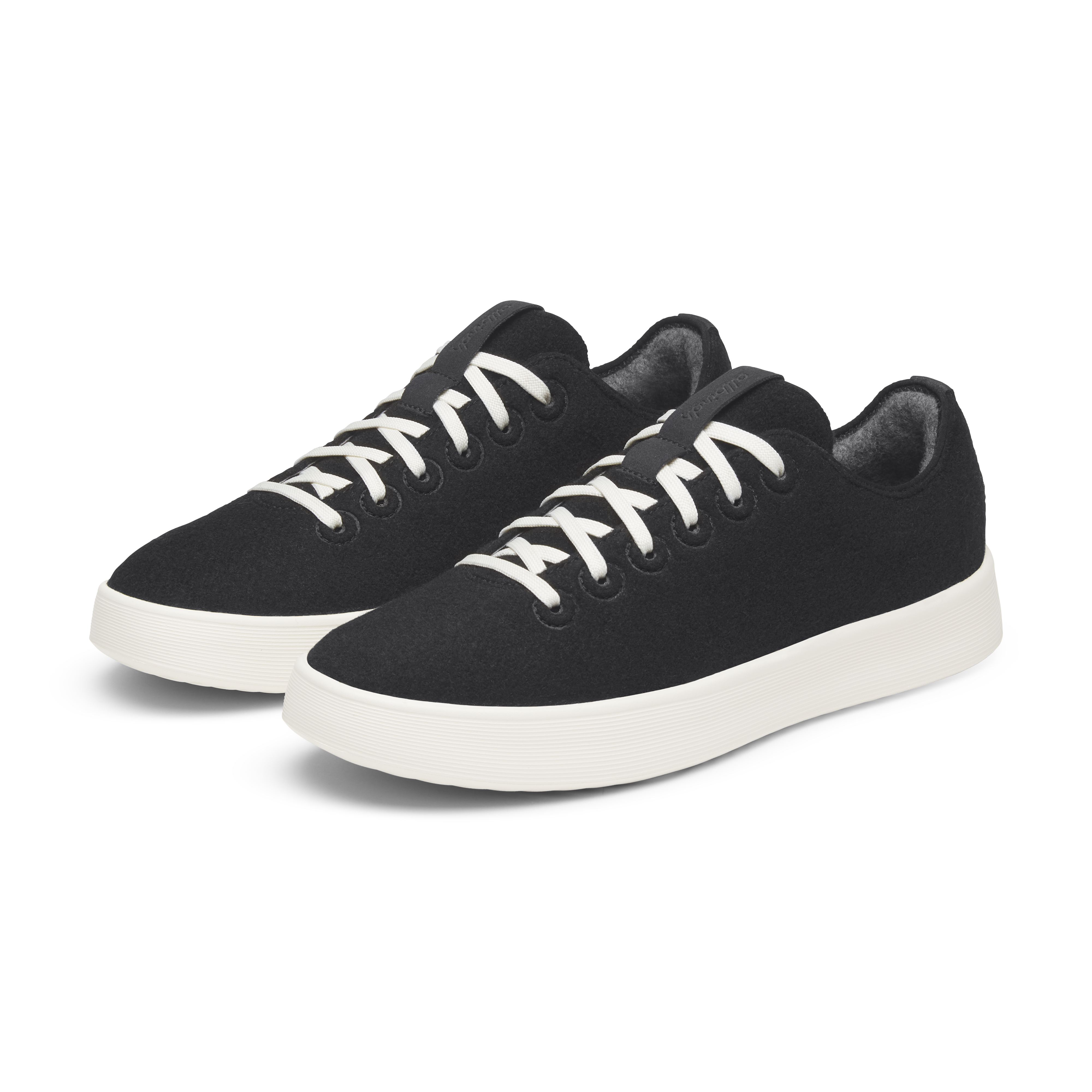 Women's Wool Cruiser - Natural Black (Natural White Sole)