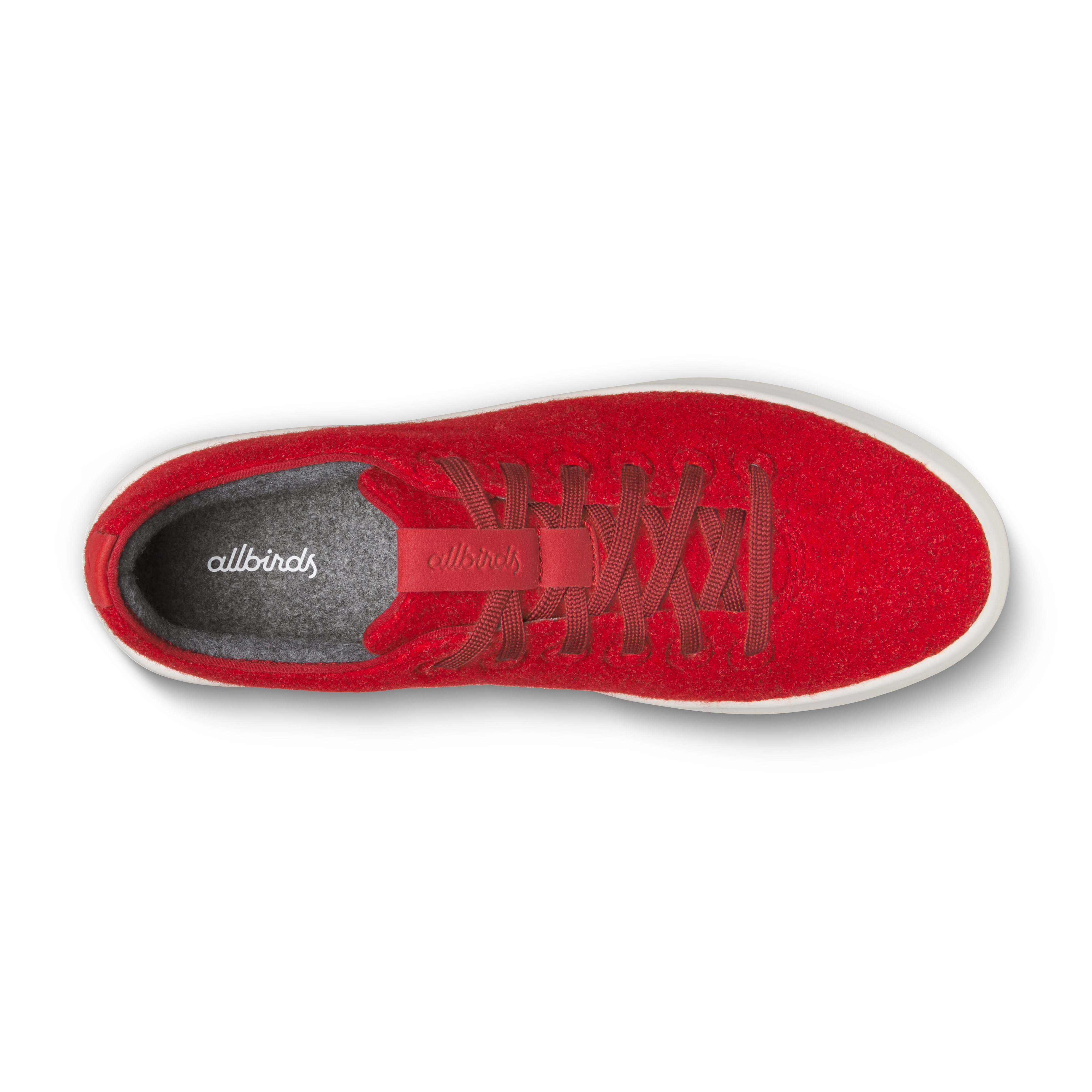 Women's Wool Cruiser - Poppy Red (Natural White Sole)