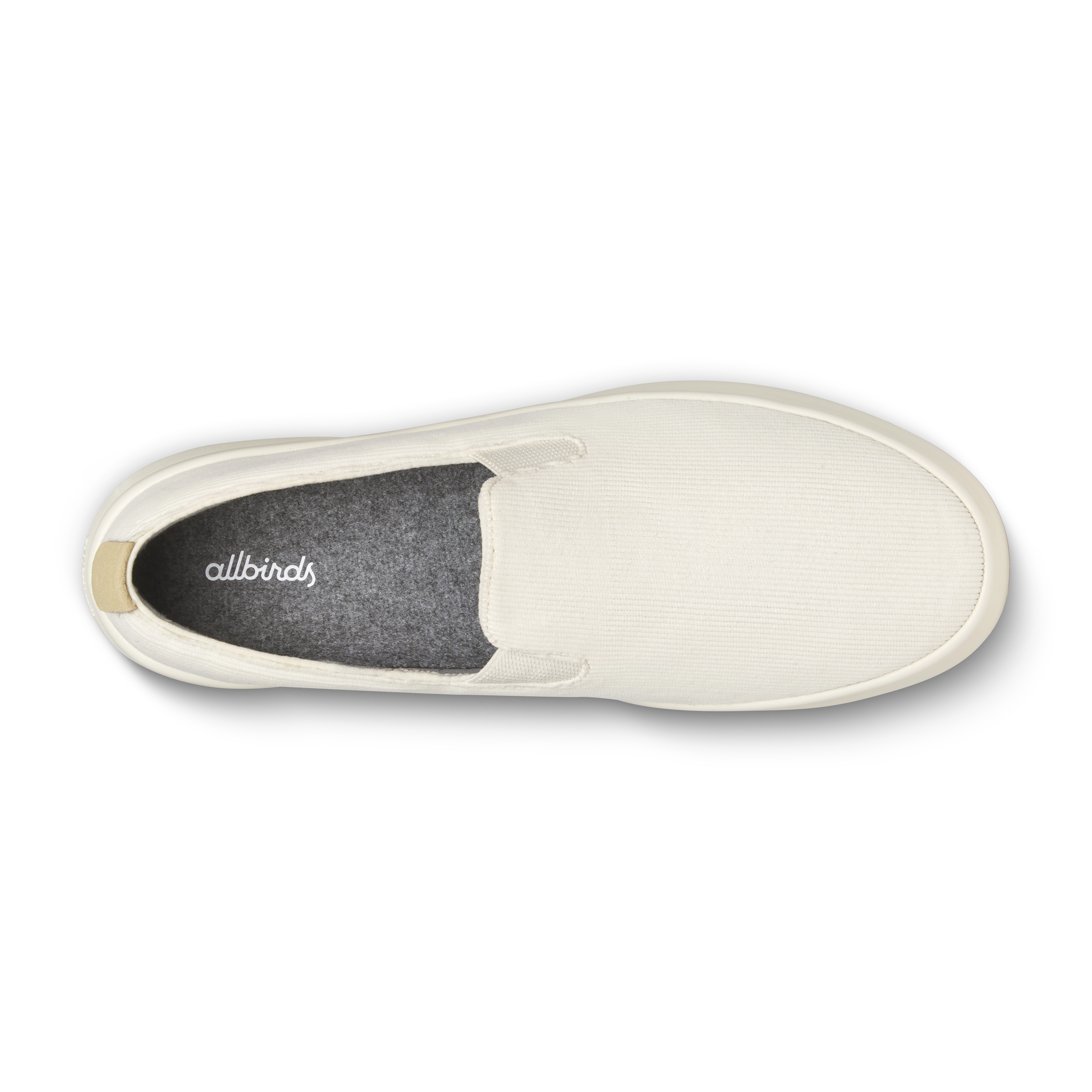 Women's Cruiser Slip On Corduroy - Stony Cream (Stony Cream Sole)