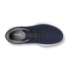 Men's Wool Runner NZ - Dark Navy (Blizzard Sole)