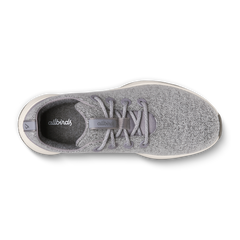 Women's Wool Runner NZ Waterproof - Medium Grey (Natural White Sole)
