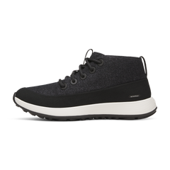 Men's Wool Runner NZ Mid Waterproof - Natural Black (Natural White Sole)