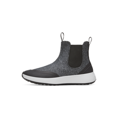 Women's Wool Runner Chelsea - Natural Grey (Light Grey Sole)