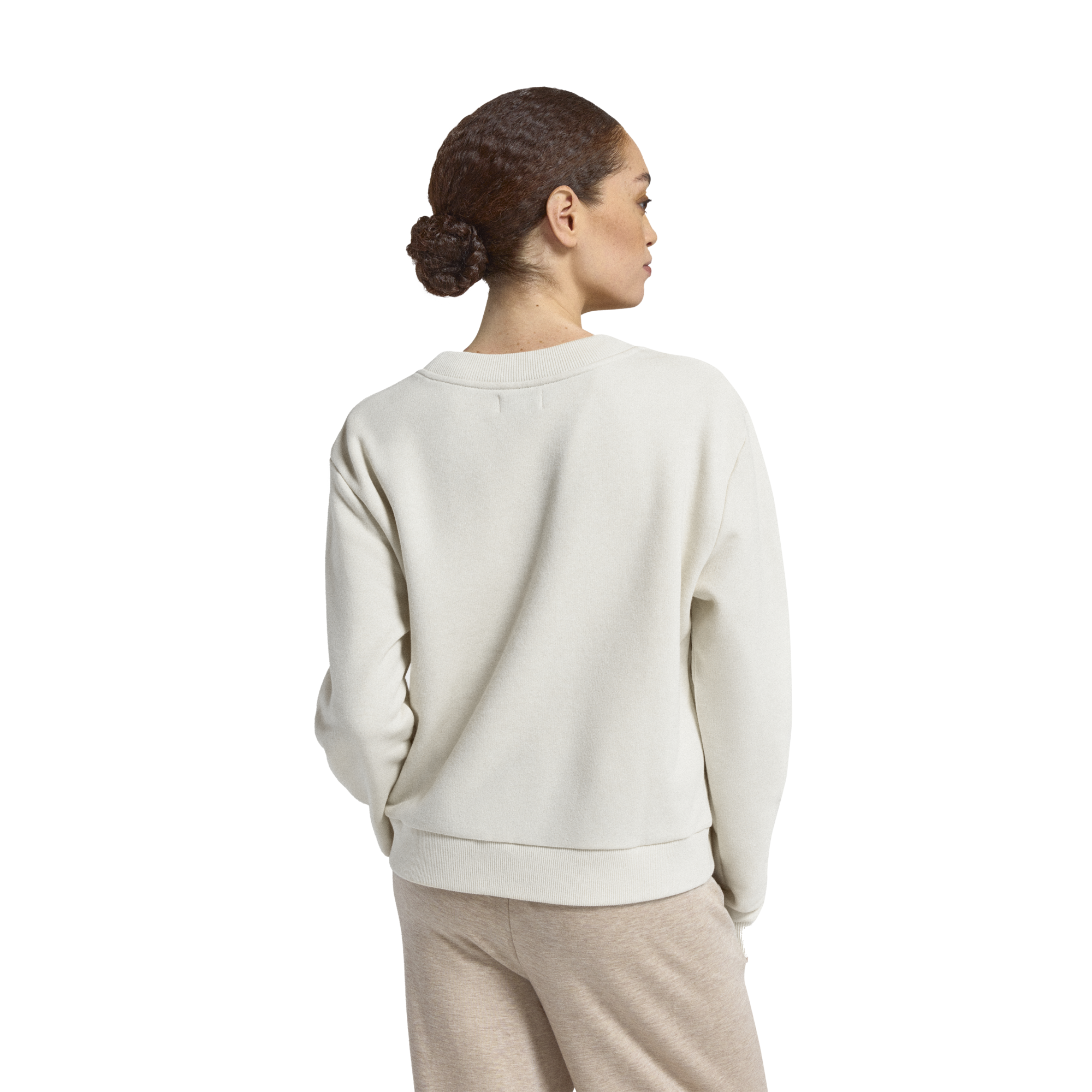 Women's Merino Blend Sweatshirt - Natural White