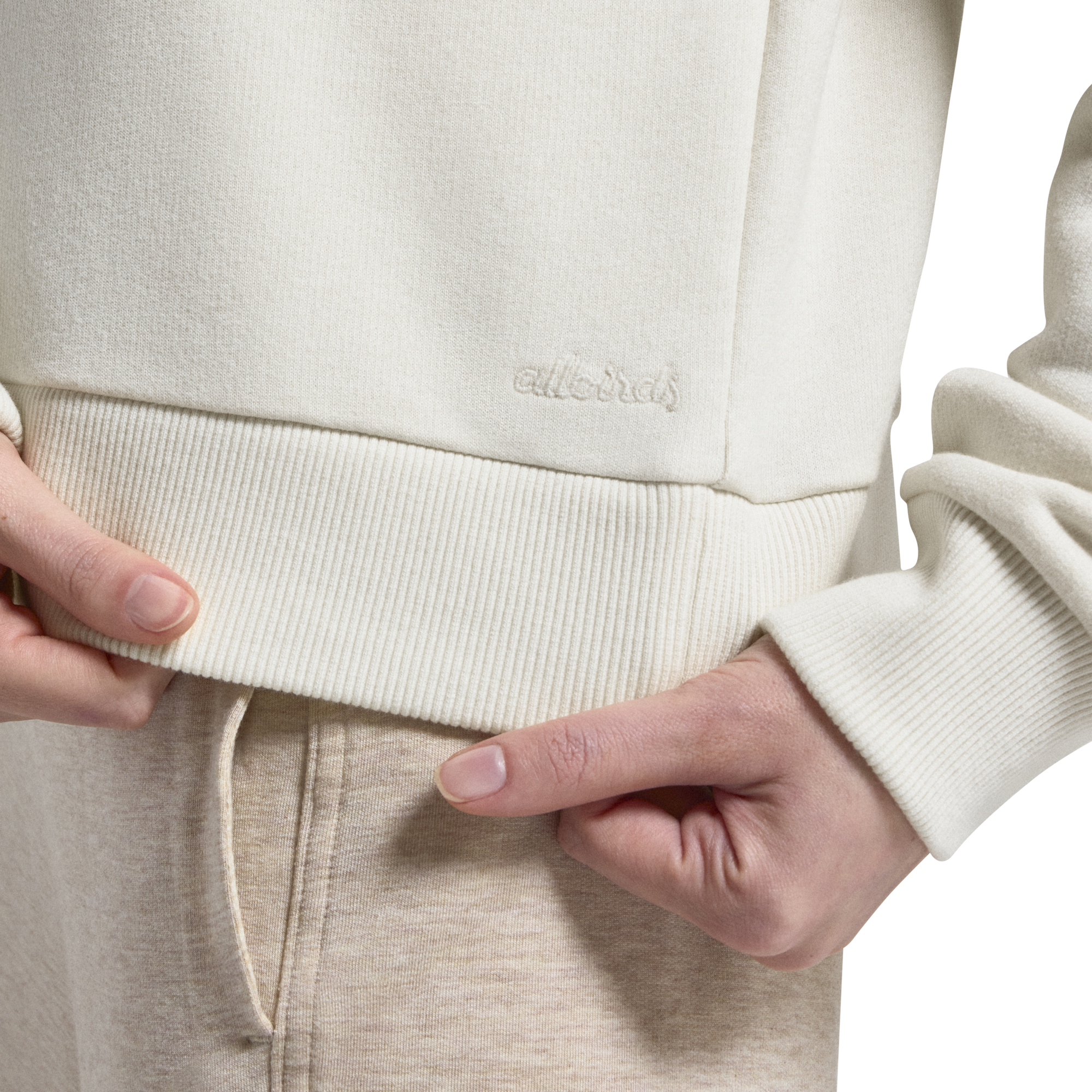 Women's Merino Blend Sweatshirt - Natural White