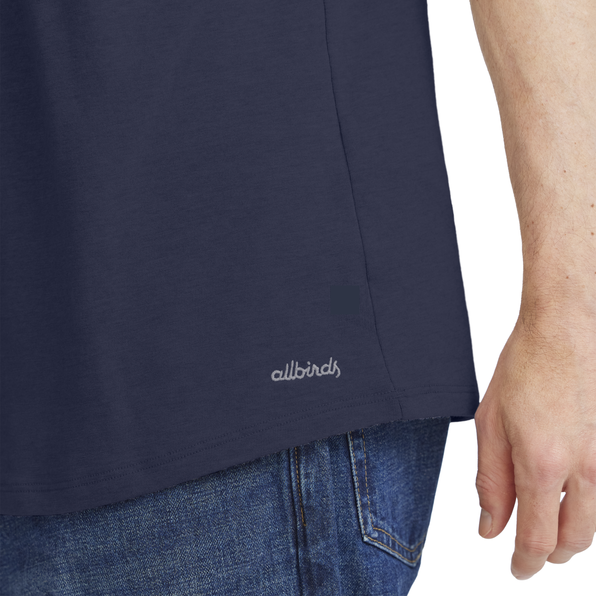 Men's Soft Merino Tee - Deep Navy
