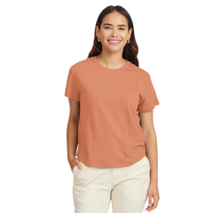 Women's Soft Merino Tee - Sienna Blush