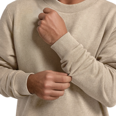 Men's Merino Blend Sweatshirt - Rugged Beige