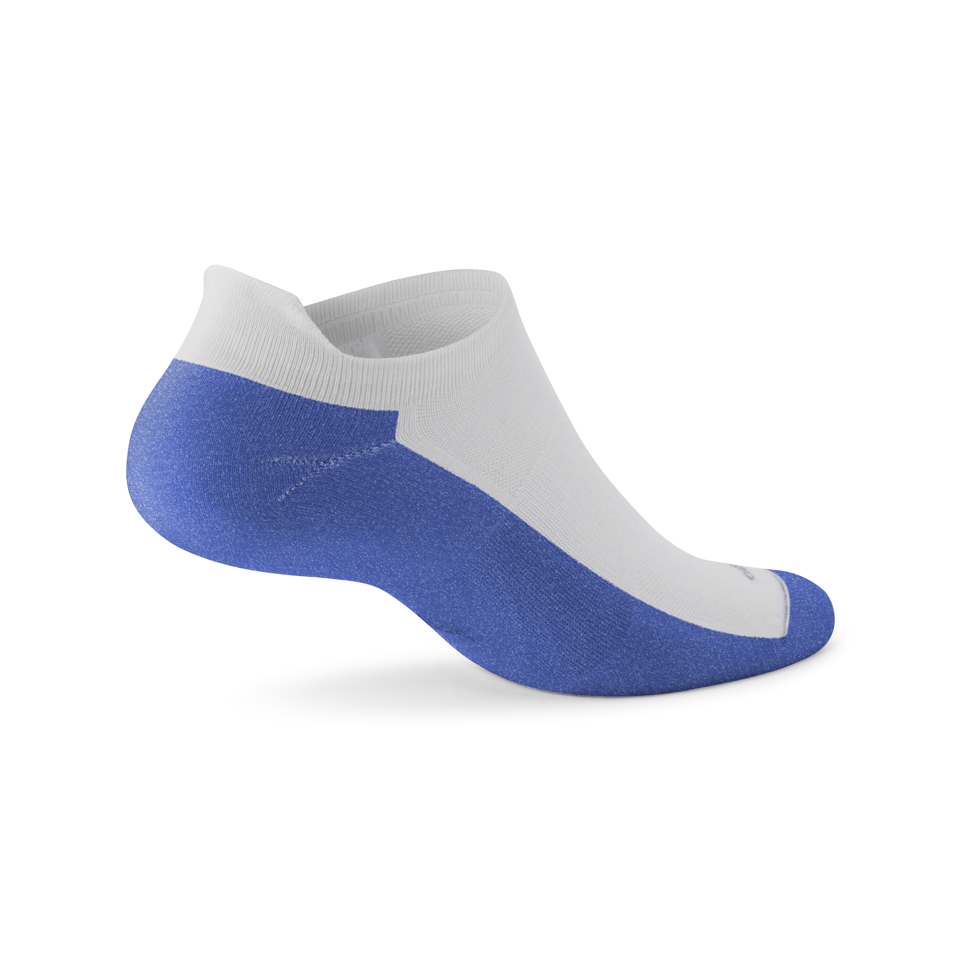Anytime Ankle Sock - Blizzard/Royal Blue
