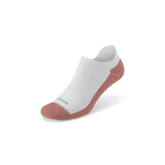 Anytime Ankle Sock - Blizzard/Sienna Blush