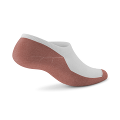 Anytime No Show Sock - Blizzard/Sienna