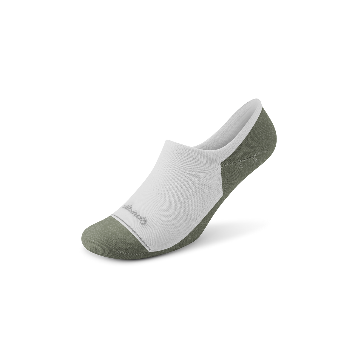 Anytime No Show Sock - Blizzard/Thunder Green