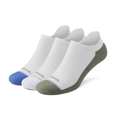 Anytime Ankle Sock 3-Pack - Blizzard/Royal Blue/Thunder Green