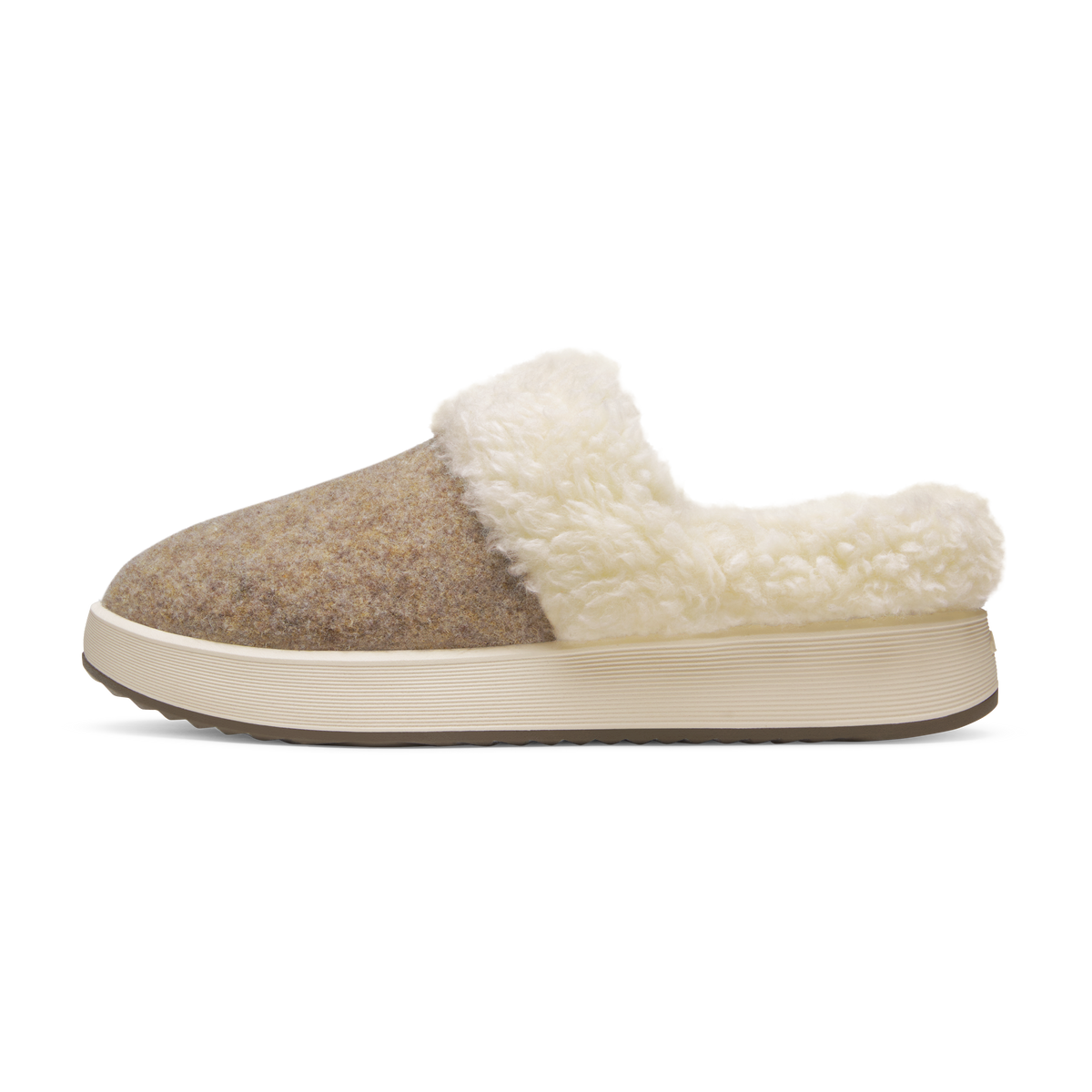 Women's Kiwi Slipper - Dark Camel (Stony Cream Sole)