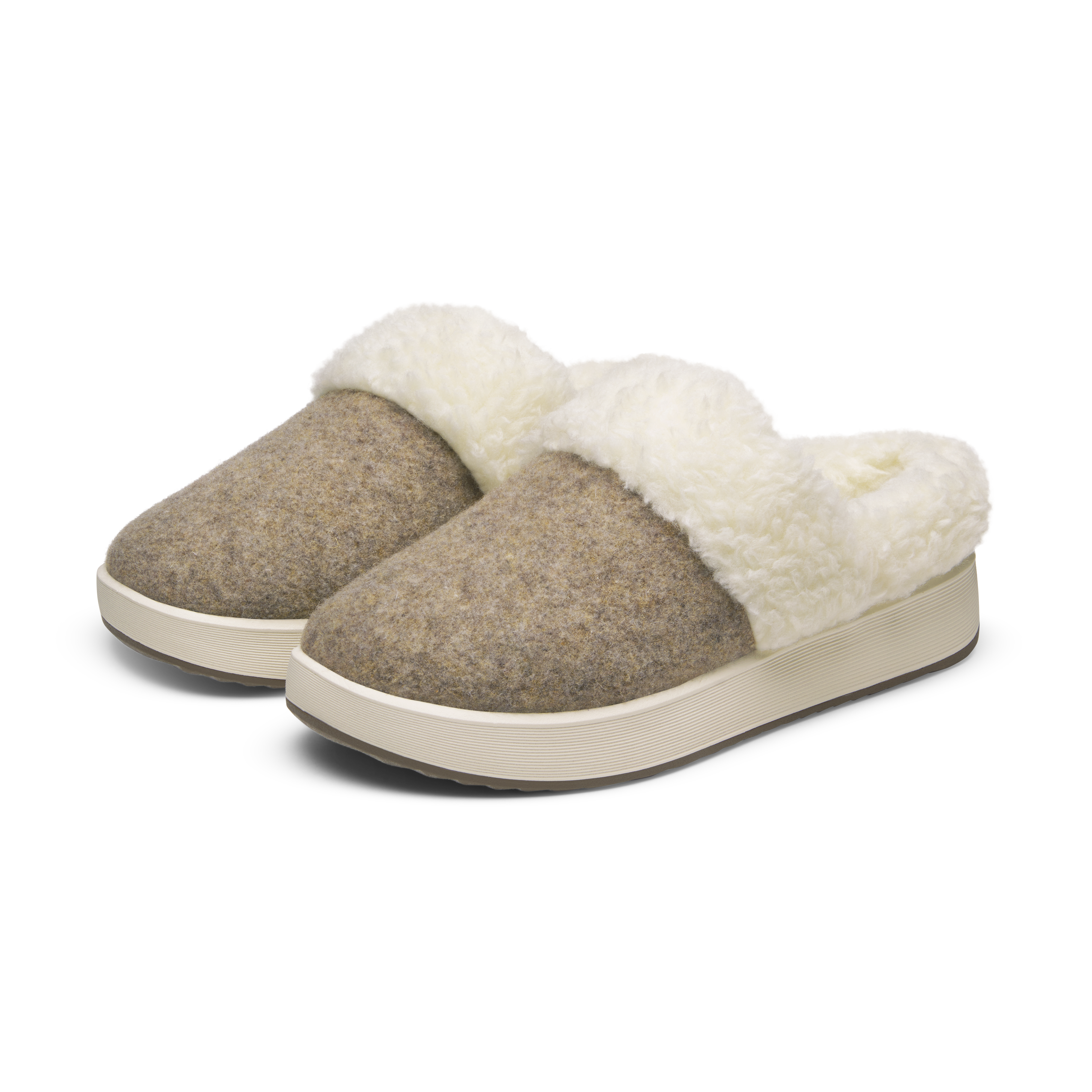 Women's Kiwi Slipper - Dark Camel (Stony Cream Sole)