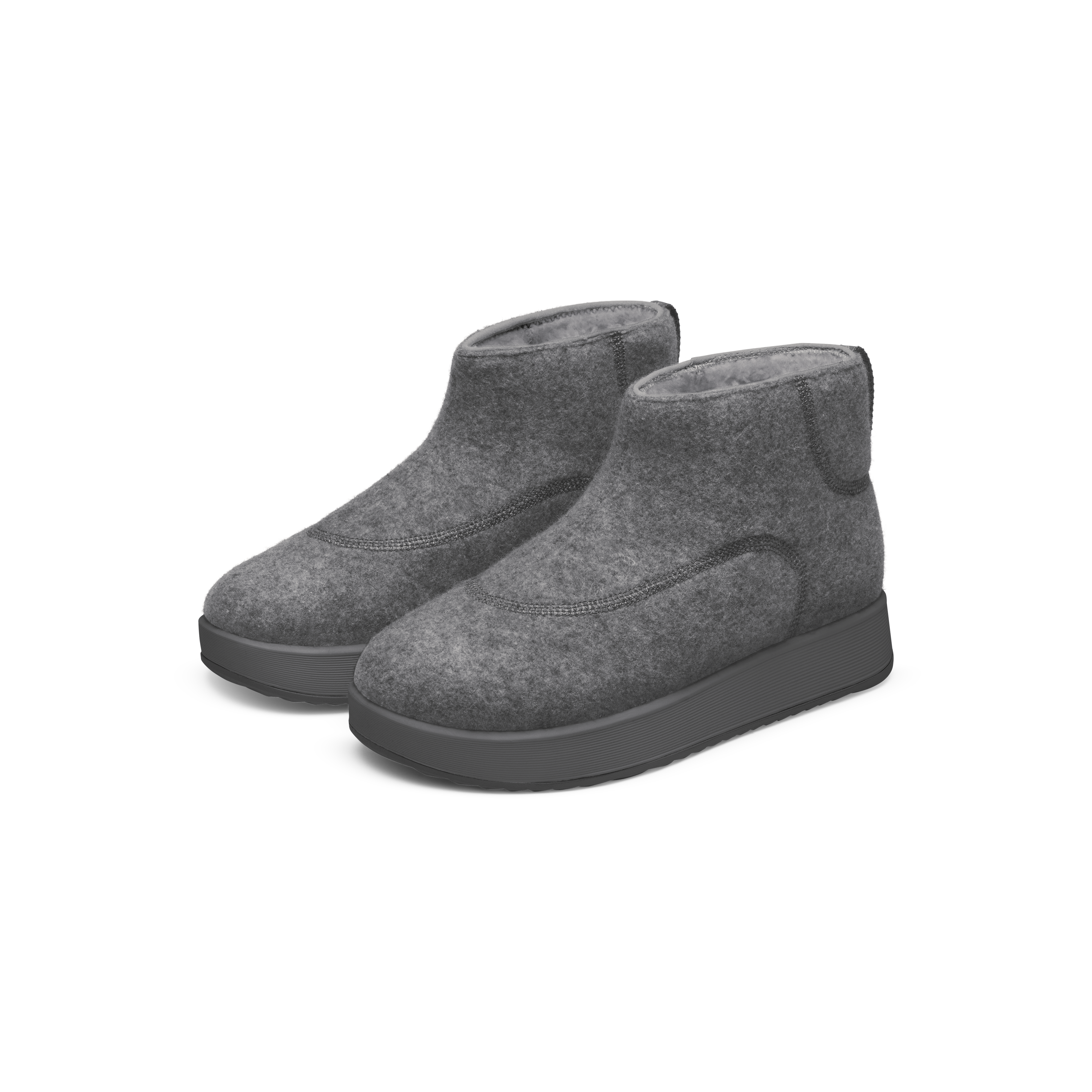 Women's Kiwi Boot - Medium Grey (Pebble Grey Sole)