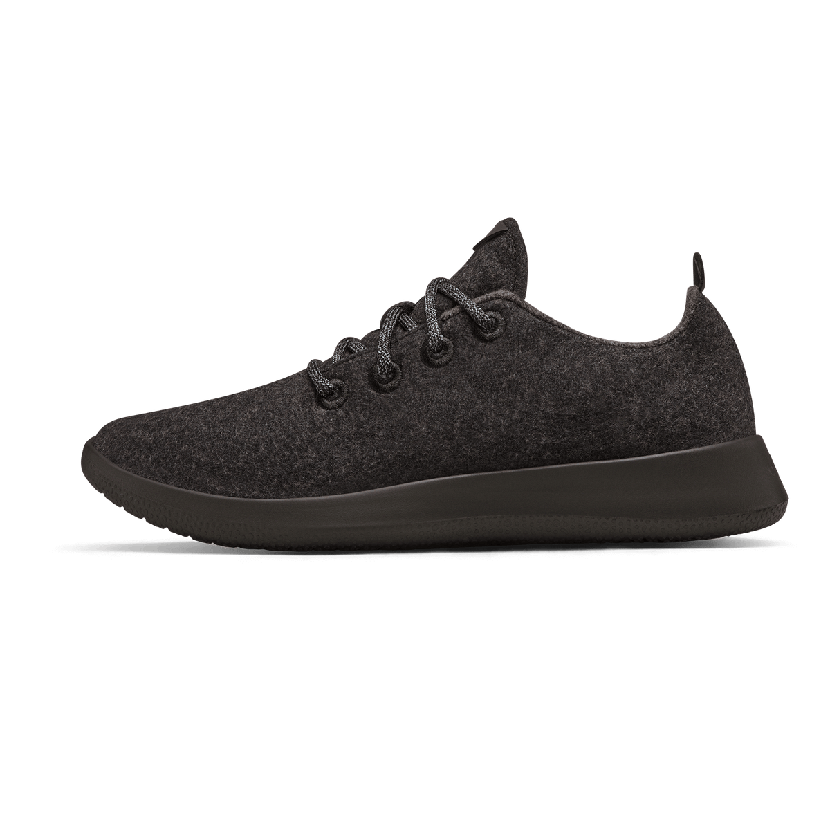 Women's Wool Runner - Natural Black (Black Sole)