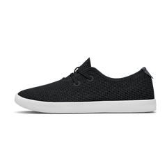Women's Tree Skipper - Jet Black (White Sole)